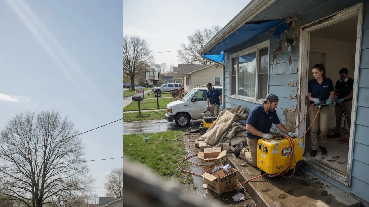 Basement Flood Cleanup in Palms, MI near me